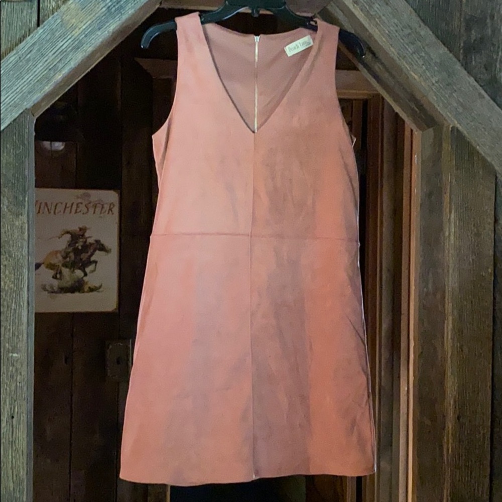 Suede Dress